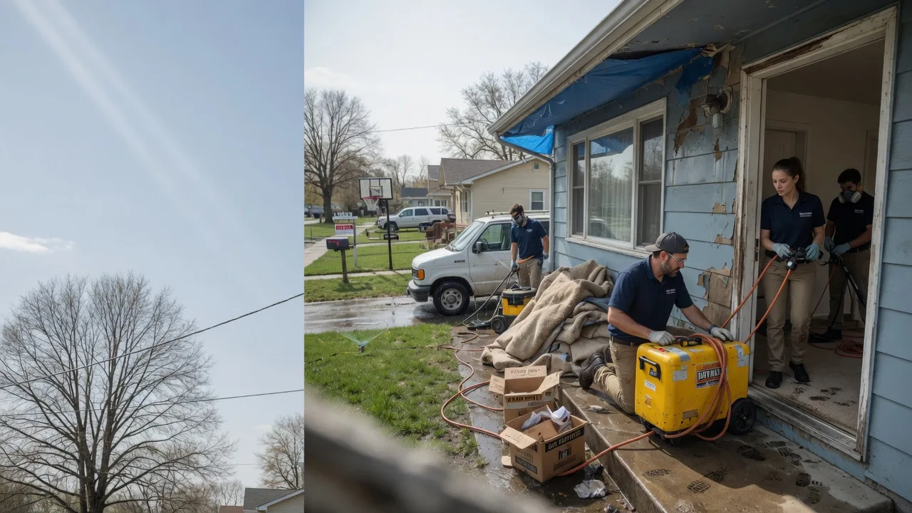 Basement Flood Cleanup in Paulina, OR near me